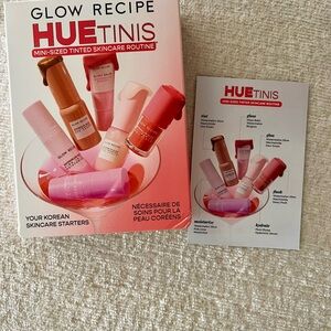 Glow Recipe HUEtinis Mini Tinted Skincare Set New-Open Box